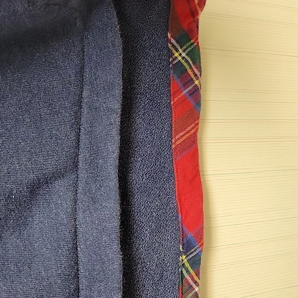 Vineyard Vines, Men's Heathered Blue Shep 3/4 Zip Sweatshirt Sz Large plaid - Picture 3 of 7